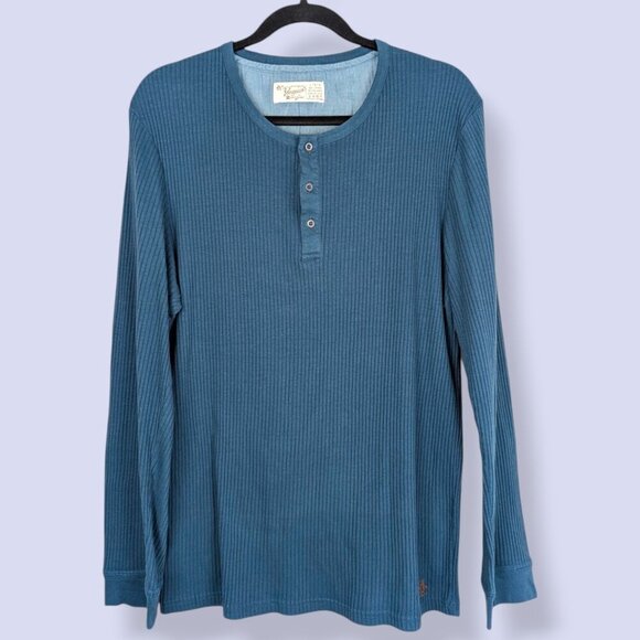 (2/$20) Penguin Blue Long Sleeve Shirt - Picture 1 of 5